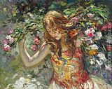 Jose Royo Canvas Paintings - LUCES i